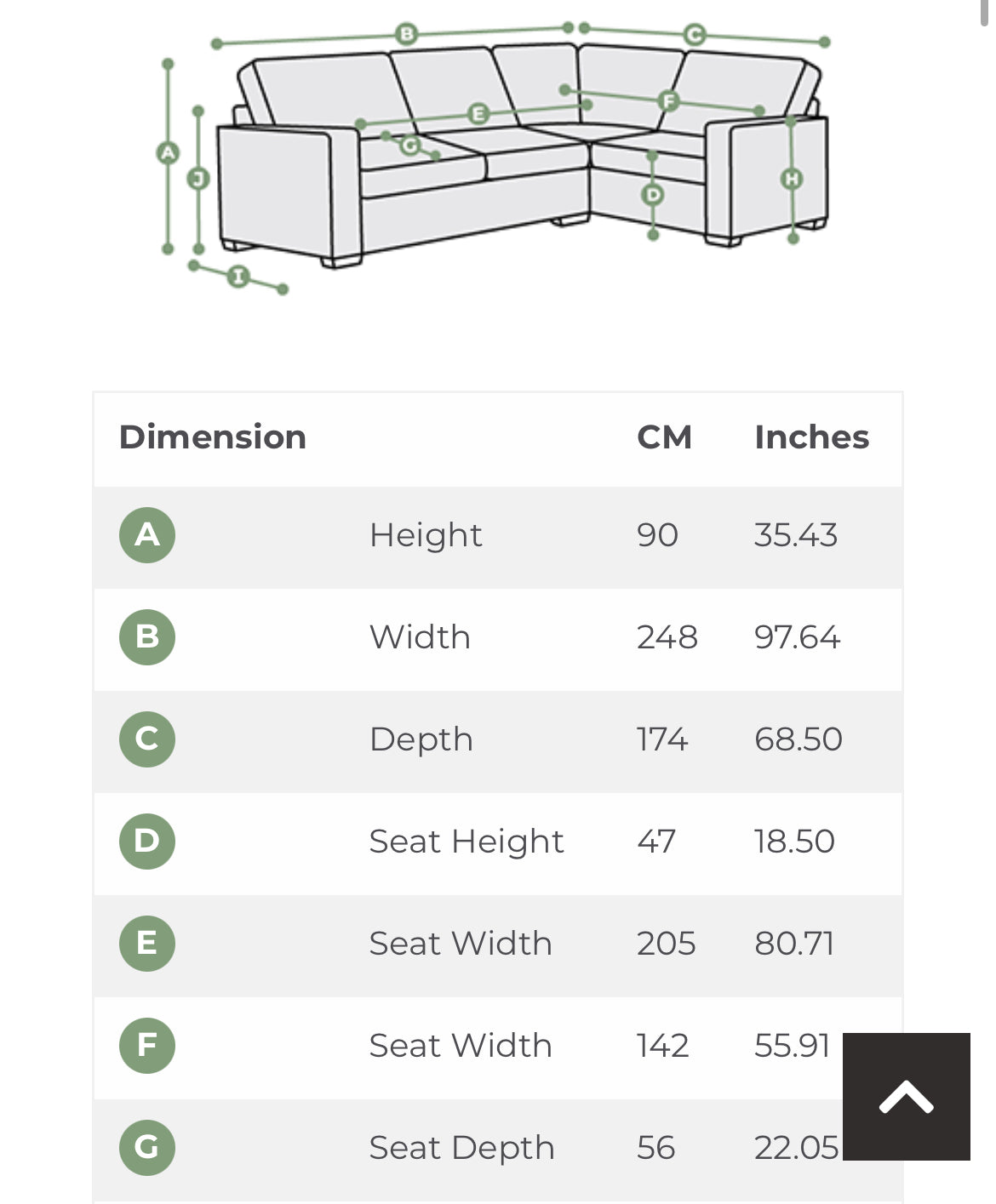 Oak FurnitureLand Evie Corner Sofa