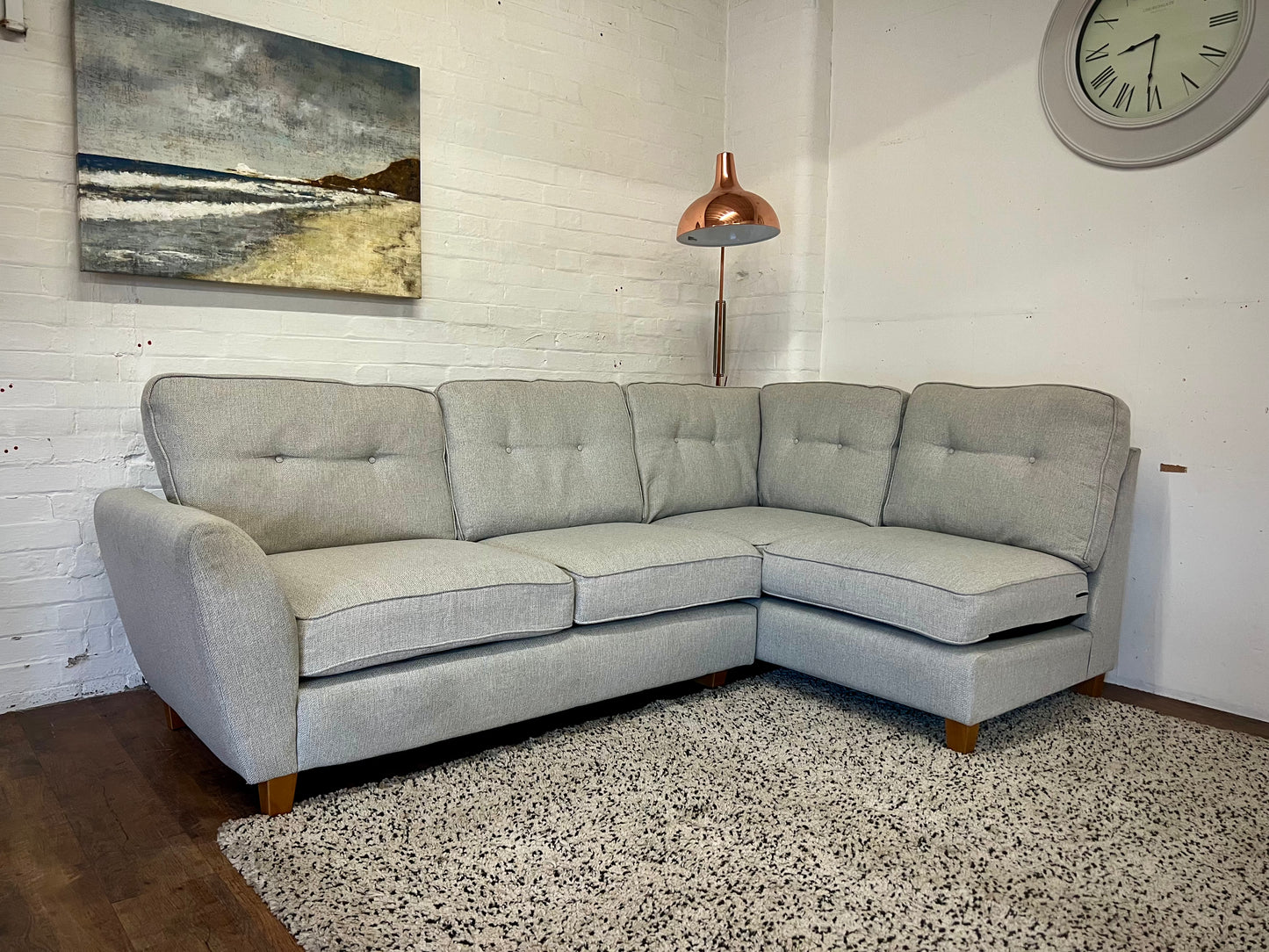 Cream Corner Sofa