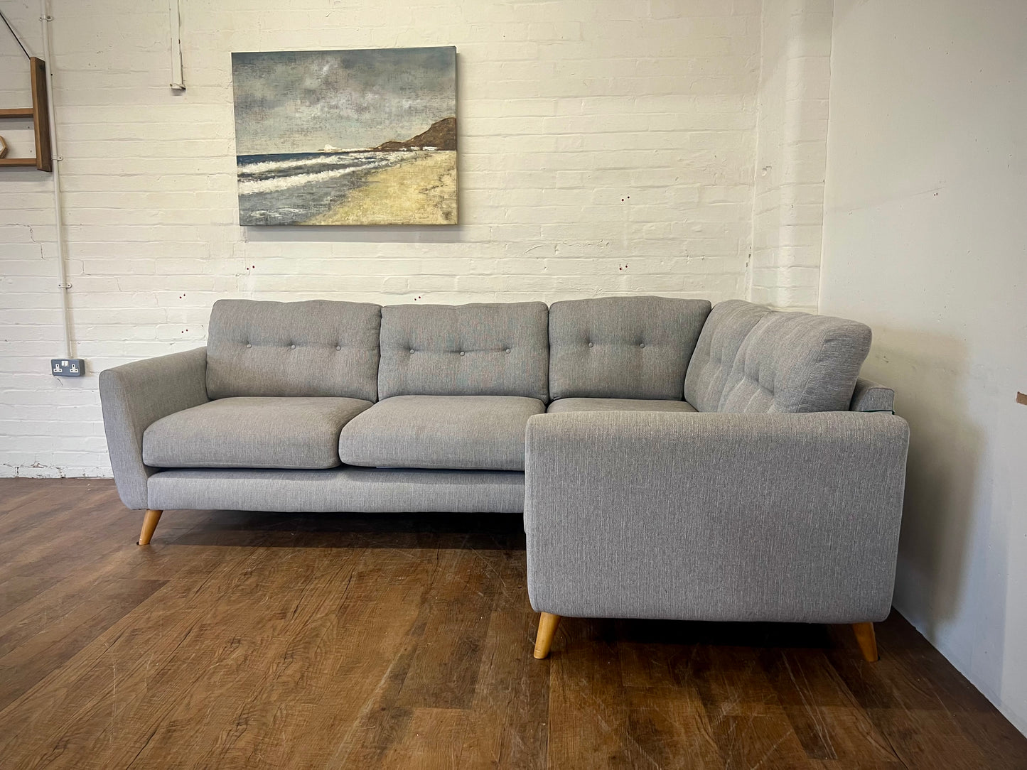 Oak FurnitureLand Evie Corner Sofa
