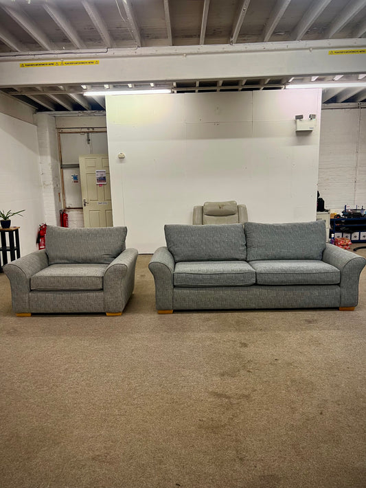 Next Michigan 3 Seater Sofa & Snuggle Chair