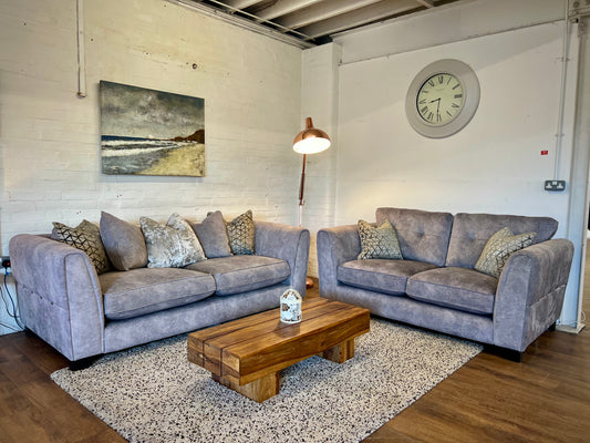 Furniture Village Ariana 3 Seater & 2 Seater Sofa Set