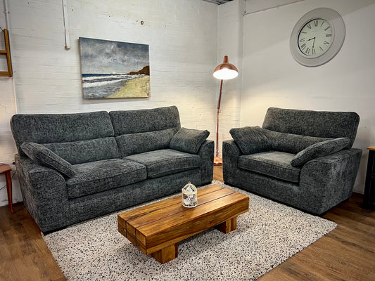 Next Stamford Highback 3 Seater Sofa & Snuggle Chair