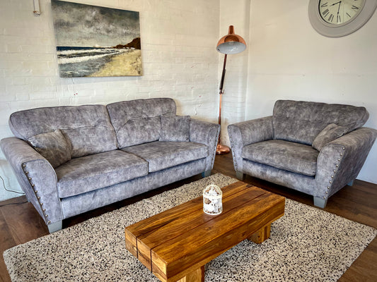SCS Esme 3 Seater Sofa & Snuggle Chair