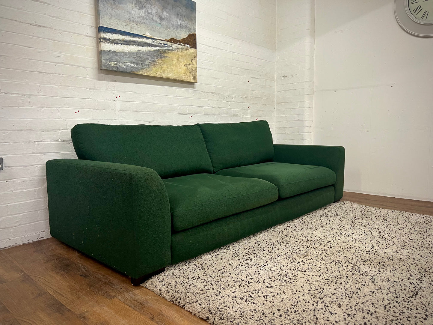 DFS Calix Boucle 4 Seater Sofa