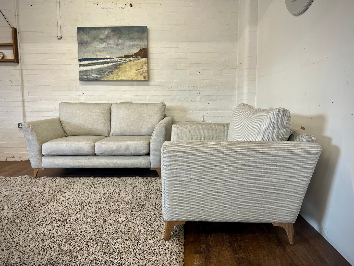 DFS Libby 2 Seater Sofa & Snuggle Chair